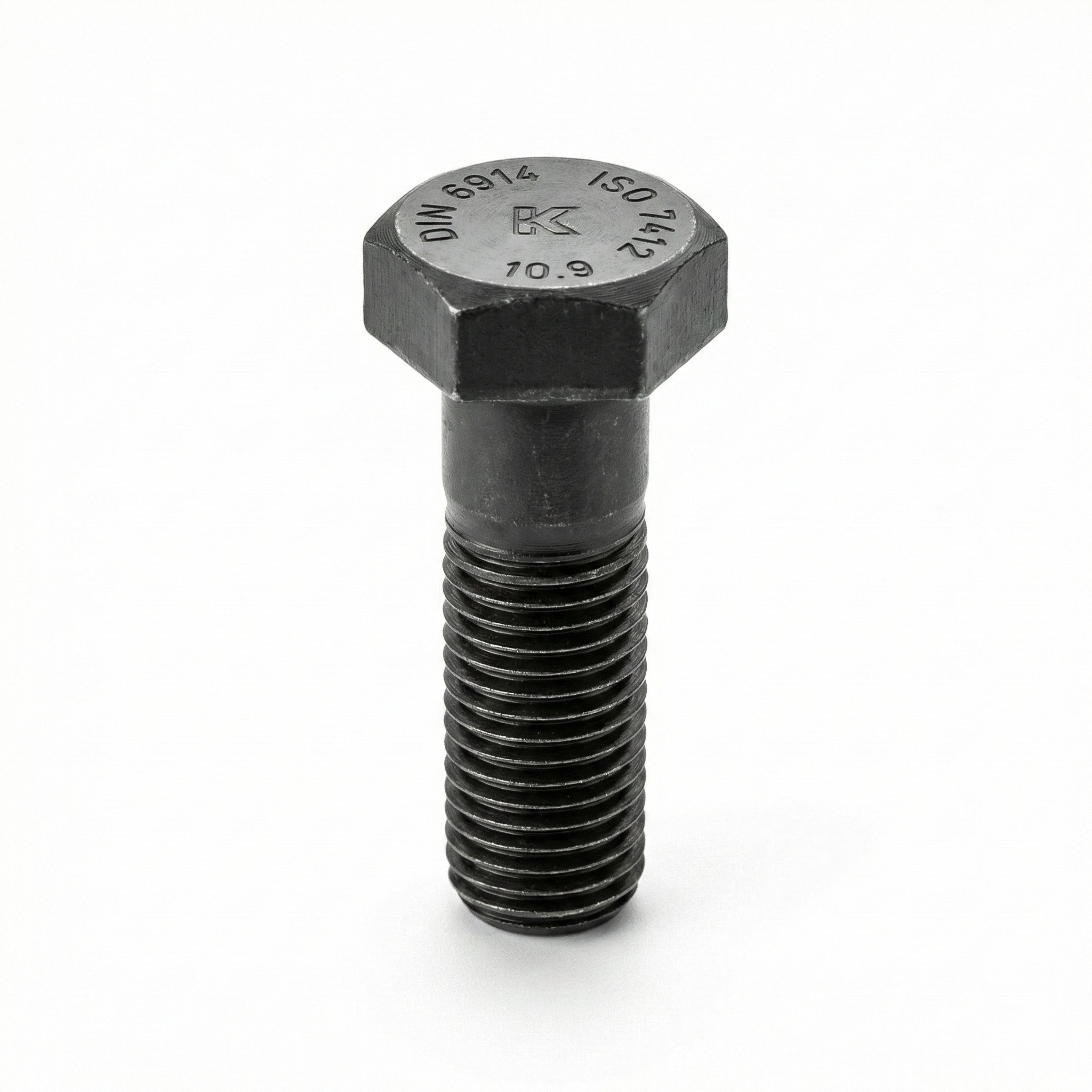 DIN 6914 (ISO 7412) Yüksek Mukavemetli Çelik Konstrüksiyon Cıvataları – 10.9 Kalite HV Bağlantı Elemanları - Dağ Civata